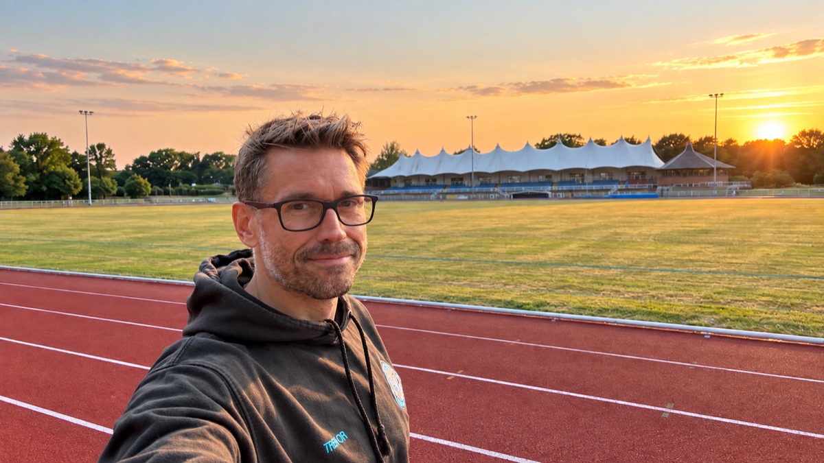 Trevor, the coach behind Track Wednesday